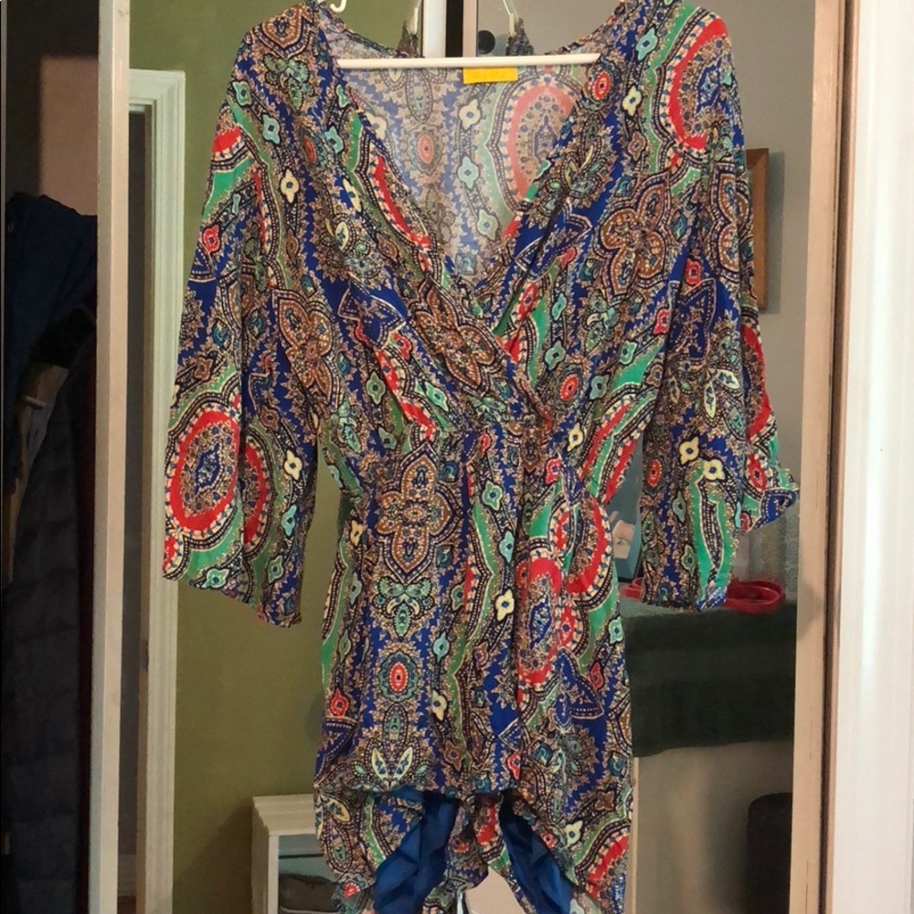 Multicolor summer romper